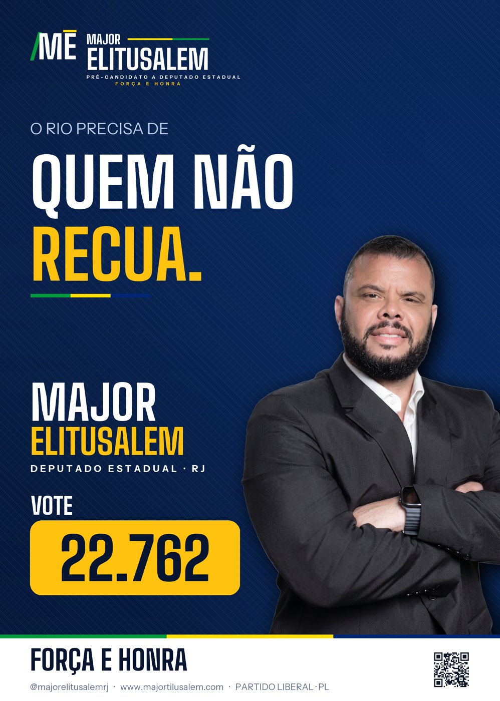 Panfleto A4 do Major Elitusalem